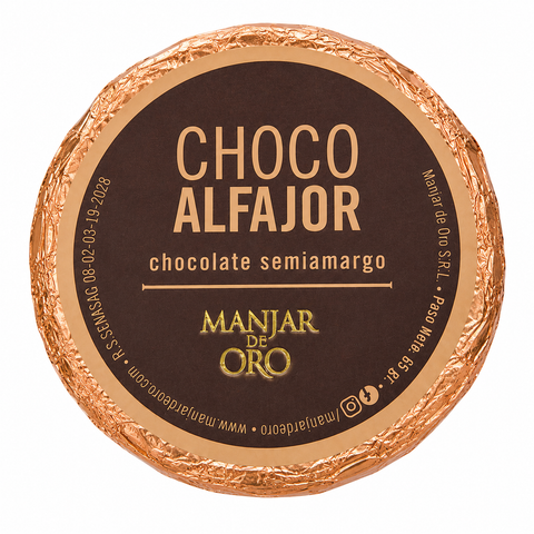 Chocoalfajor Semiamargo