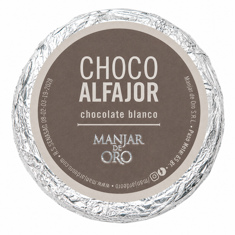ChocoAlfajor Chocolate Blanco