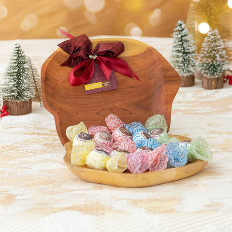 Bombonera de Madera Exótica (Navidad)