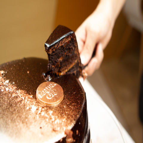 Porción de Torta de Chocolate